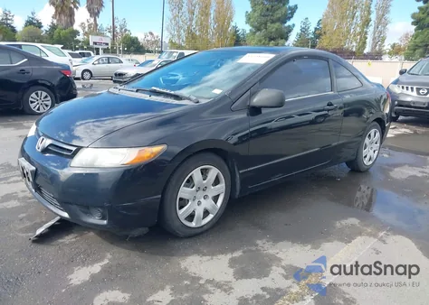 2007 Honda Civic Lx from USA, damaged, VIN 2HGFG12607H503211